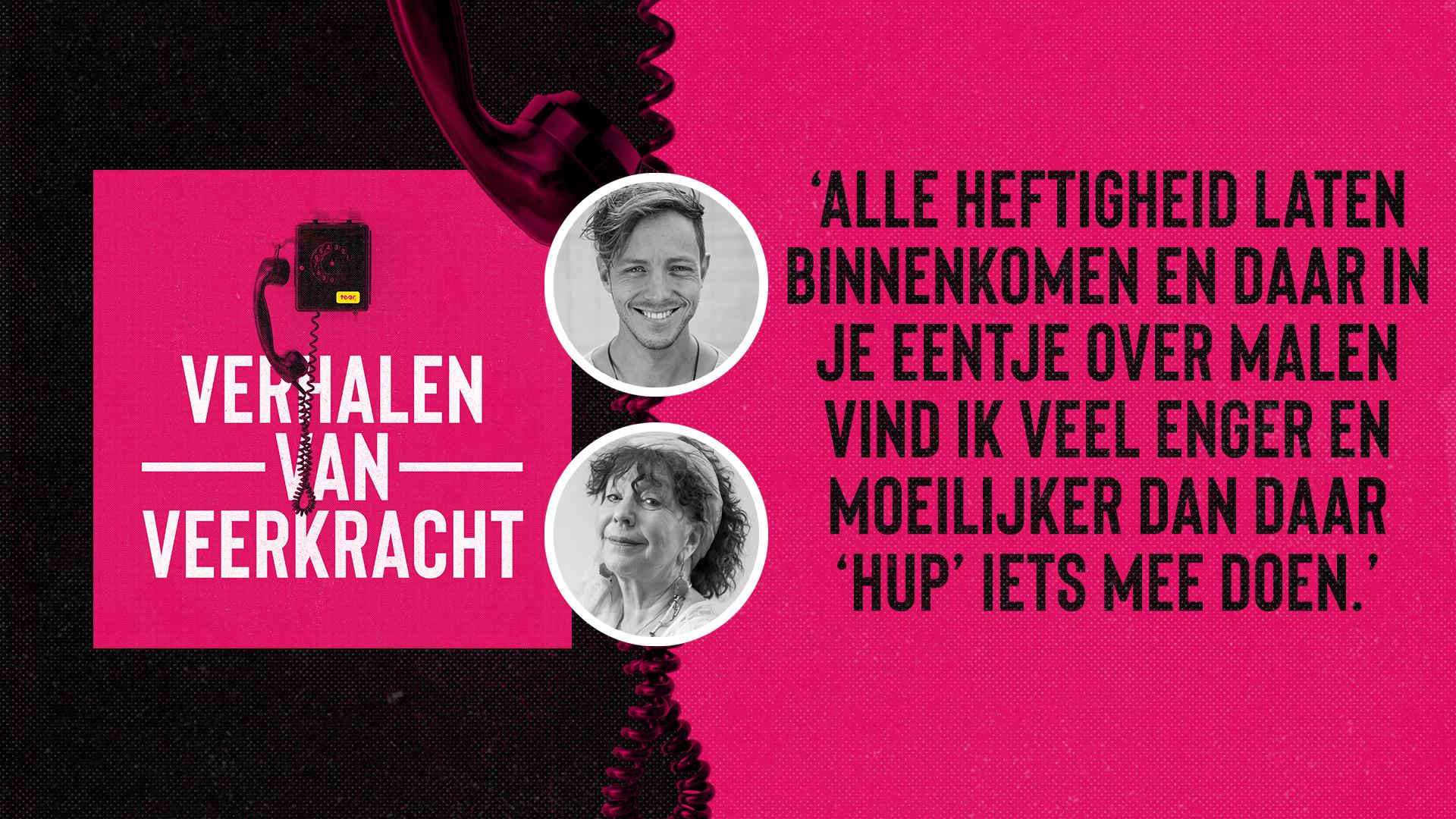 Banner Elbert Smelt en Elly Zuiderveld Podcast Verhalen van Veerkracht
