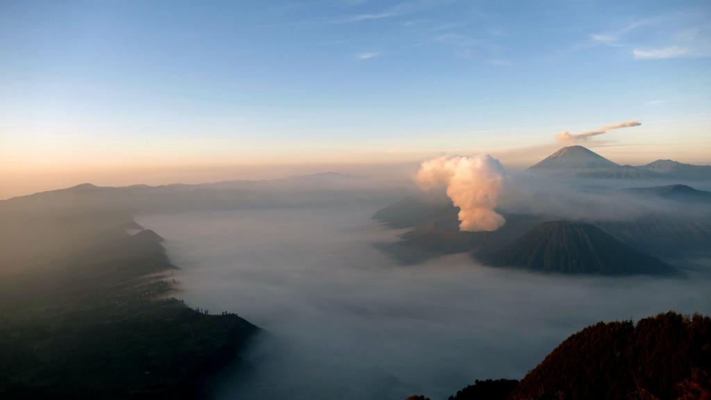 Vulkaan Bromo op Java